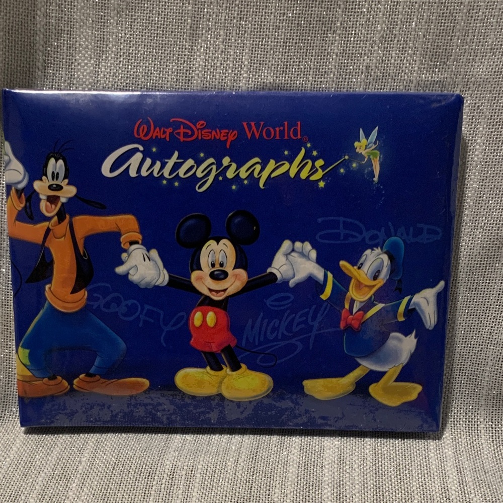 Vintage Walt Disney World Exclusive Official Autograph Book New Sealed Perfect